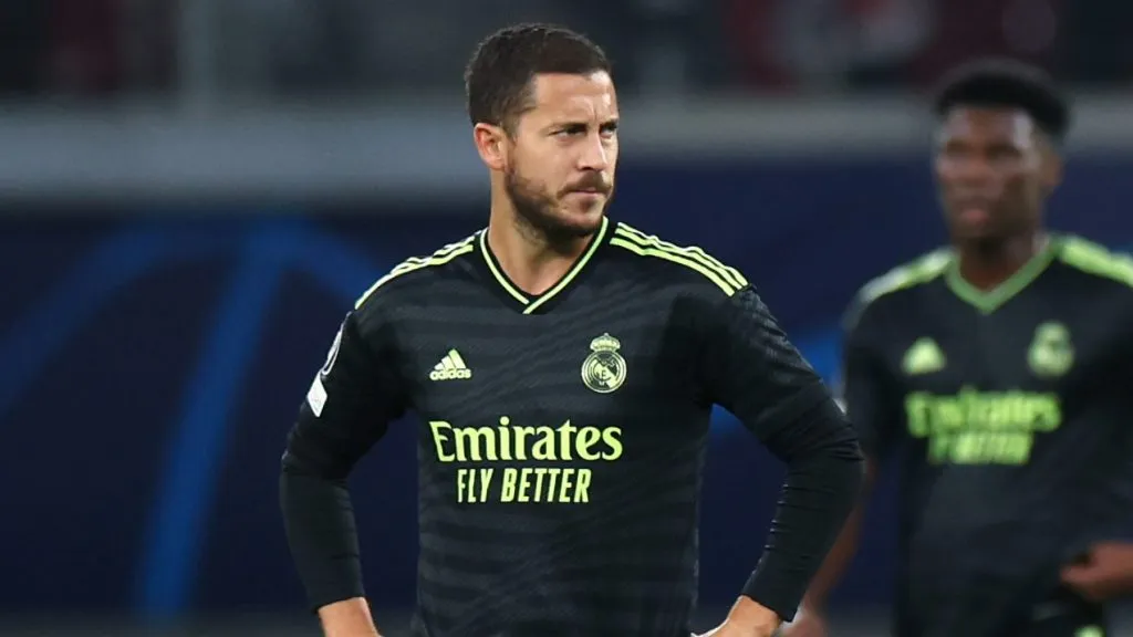 Eden Hazard después de su paso por el Real Madrid podría dejar el fútbol. Getty Images.