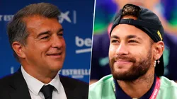 Neymar estaría manteniendo conversaciones con Joan Laporta para poner en marcha su regreso al Fútbol Club Barcelona. Getty Images