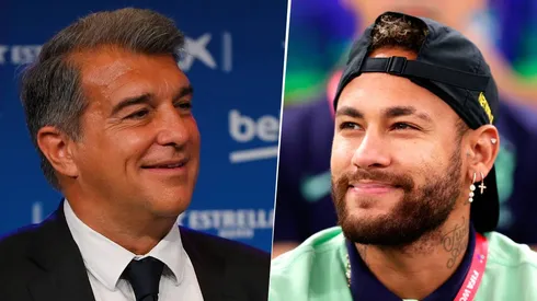 Neymar estaría manteniendo conversaciones con Joan Laporta para poner en marcha su regreso al Fútbol Club Barcelona. Getty Images
