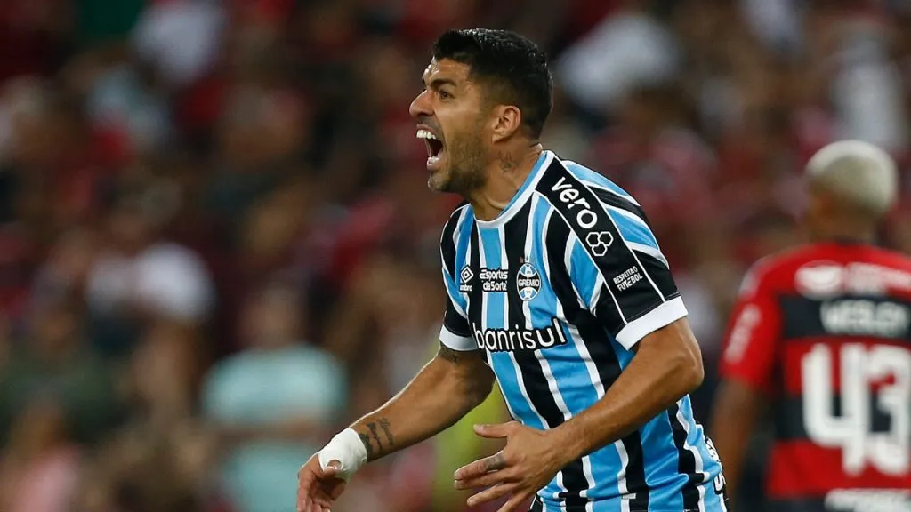 Luis Suárez, en Gremio (Getty Images)