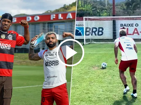 VIDEO | Gabigol le pateó un penal a Jimmy Butler, estrella de la NBA