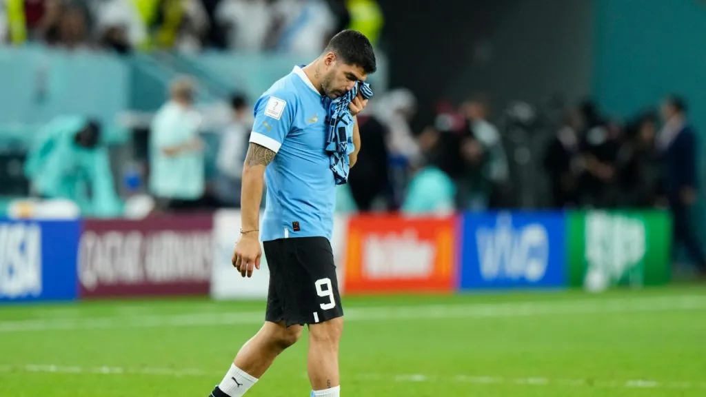 Luis Suárez, en el final de su etapa con la selección de Uruguay (IMAGO / NurPhoto).