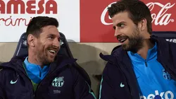 Gerard Piqué piensa que Cristiano Ronaldo es más famoso que Lionel Messi. Getty Images.
