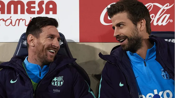 Gerard Piqué piensa que Cristiano Ronaldo es más famoso que Lionel Messi. Getty Images.