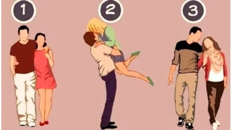 ¿Qué pareja es más feliz? Tu elección te dirá CÓMO ERES EN EL AMOR