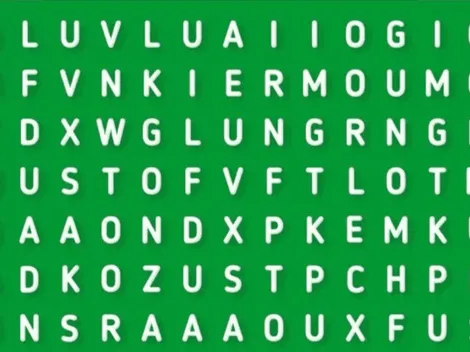 EL 98% NO PUDO: descubre la palabra EXCEL en la sopa de letras