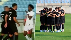 Nueva Zelanda abandonó el amistoso ante Qatar en el entretiempo