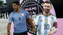 Luis Suárez podría jugar con Lionel Messi en el Inter Miami. Getty Images