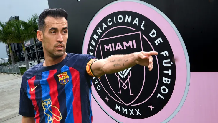 Busquets acordó con Inter Miami y será compañero de Messi