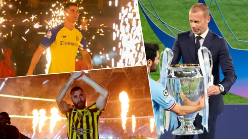 El presidente de UEFA contra Arabia Saudita (Getty)