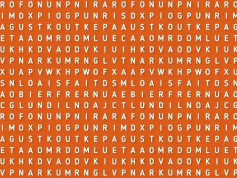 Solo para MENTES MAESTRAS: descubre la palabra MATEMÁTICAS en 7 segundos