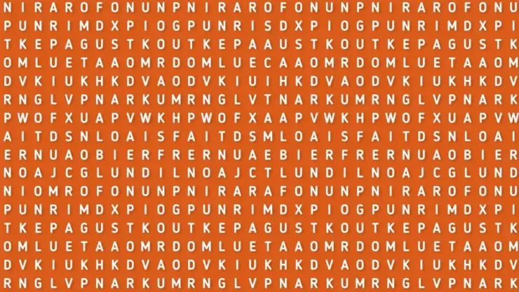 Solo para MENTES MAESTRAS: descubre la palabra MATEMÁTICAS en 7 segundos