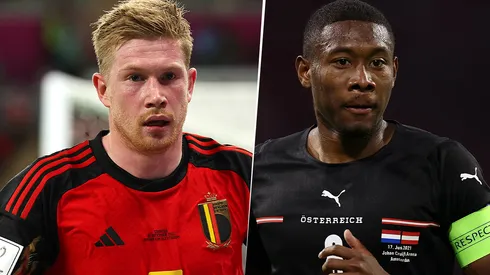 Bélgica juega contra Austria en las Eliminatorias Eurocopa 2024.