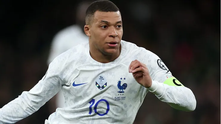 Kylian Mbappe, uno de los integrantes de la Selección Francia.