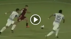 El delantero del Santos anotó el único gol del encuentro disputado en Estados Unidos.