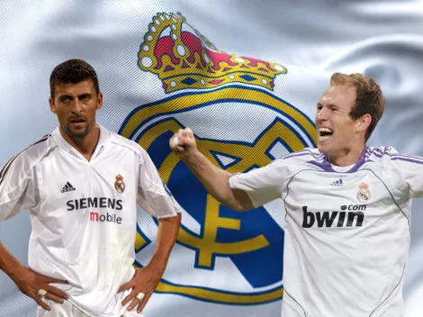 7 futbolistas que no te acordás que jugaron en Real Madrid