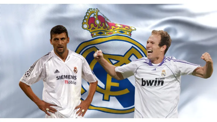 7 futbolistas que no te acordás que jugaron en Real Madrid