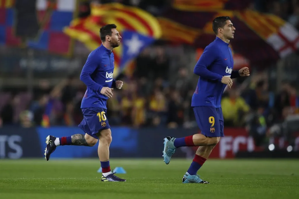 Lionel Messi, Luis Suárez (Getty)