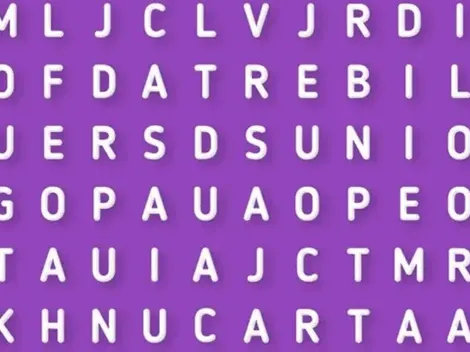 Solo para HÉROES: descubre la palabra CARTA en la sopa de letras