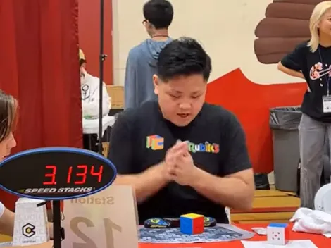 RÉCORD MUNDIAL: Resolvió el Cubo Rubik en solo 3 SEGUNDOS