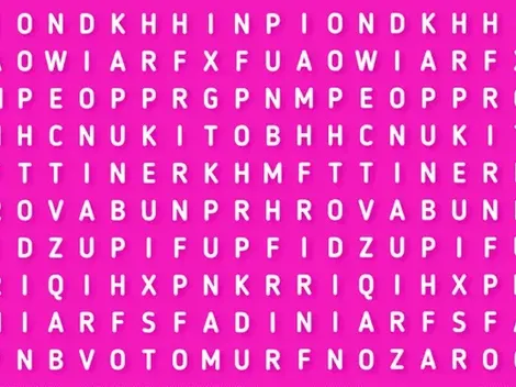 Sólo para AMOROSOS: encuentra la palabra CORAZÓN en la sopa de letras