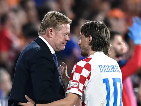 Hasta Koeman lo felicitó: el mundo rendido a los pies de Modric