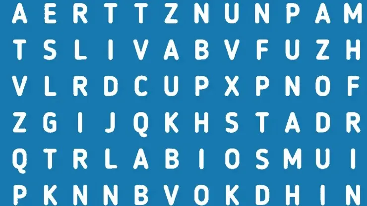 Solo para ROMÁNTICOS: encuentra la palabra LABIOS en la sopa de letras