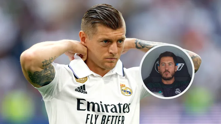 Toni Kroos, Eden Hazard (IMAGO / Pressinphoto-IMAGO / ZUMA Wire)
