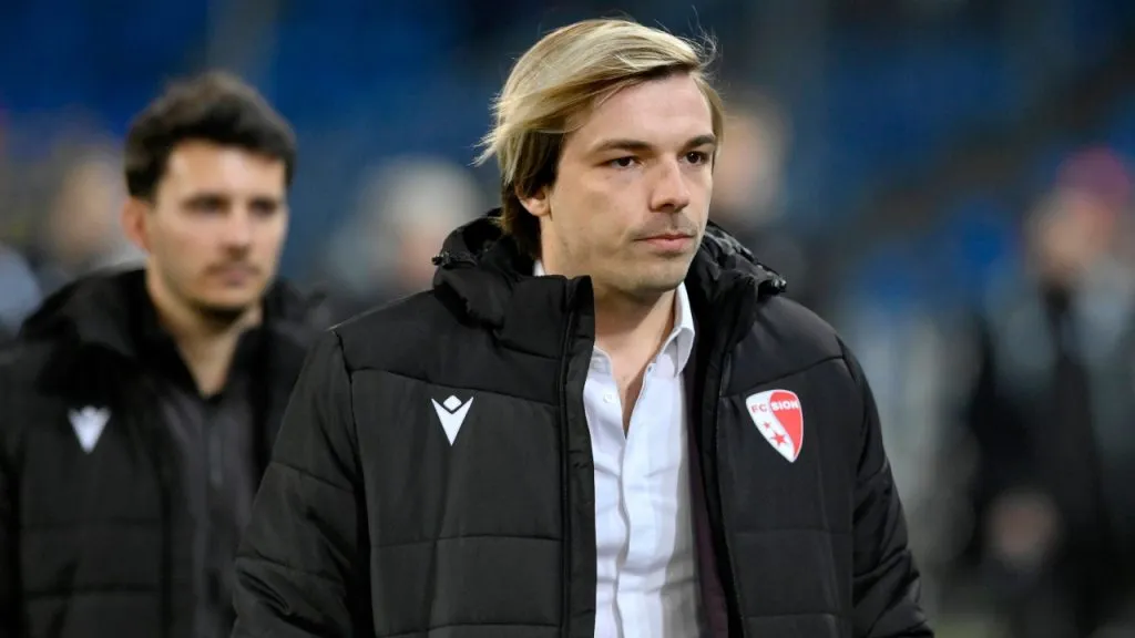 Barthelemy Constantin, director deportivo del Sion, de 28 años (IMAGO / Pius Koller).