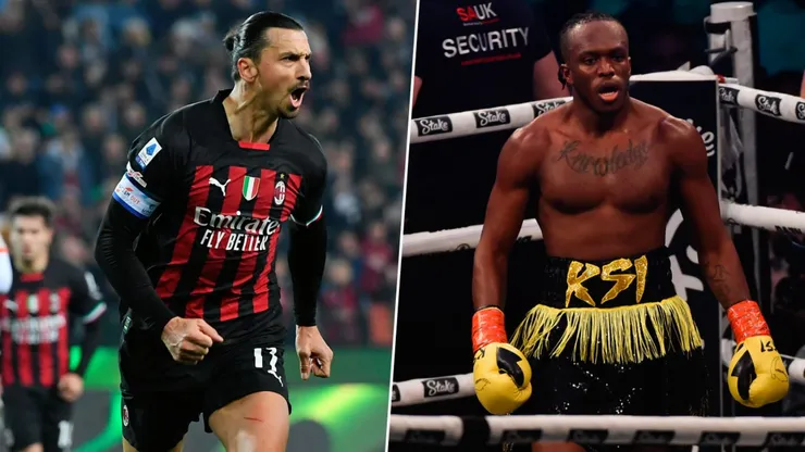 Zlatan Ibrahimovic, KSI (Getty)