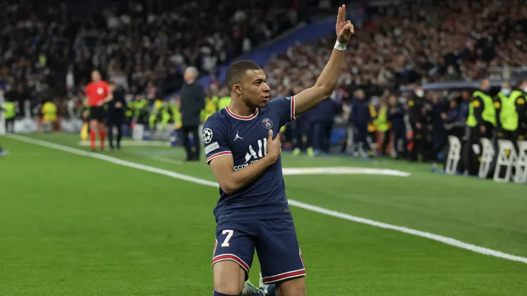 Kylian Mbappé podría irse del PSG en el mercado de pases actual. Getty Images