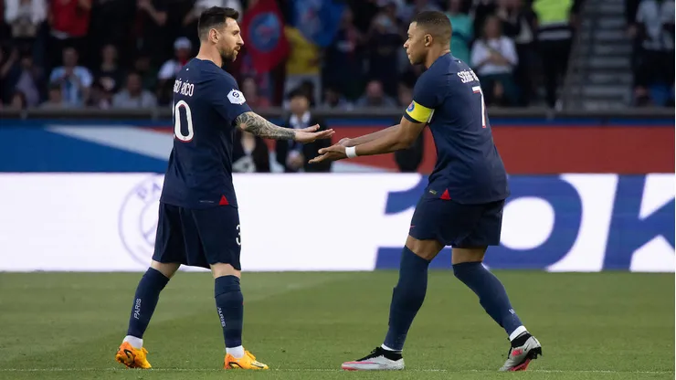 Kylian Mbappé espera que se defina su futuro en Miami, la tierra en la que Lionel Messi seguirá su carrera. Getty Images.