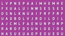 Acertijo viral: ubica las palabras UVA en 7 segundos