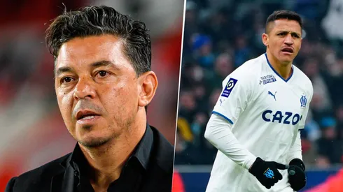 El muñeco espera que el chileno se mantenga en el Marsella.