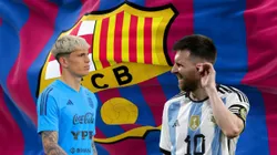 El polémico mensaje del hermano de Garnacho que involucra a Messi