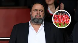 Evangelos Marinakis,posible comprador de Monza (Getty)