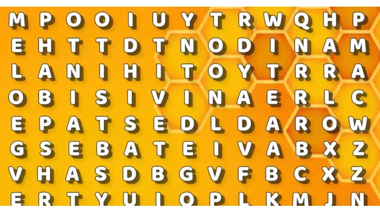 Solo para DETECTIVES: encuentra la palabra ABEJA en 30 segundos