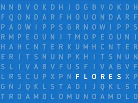 Solo para ROMÁNTICOS: descubre la palabra FLORES en 7 segundos