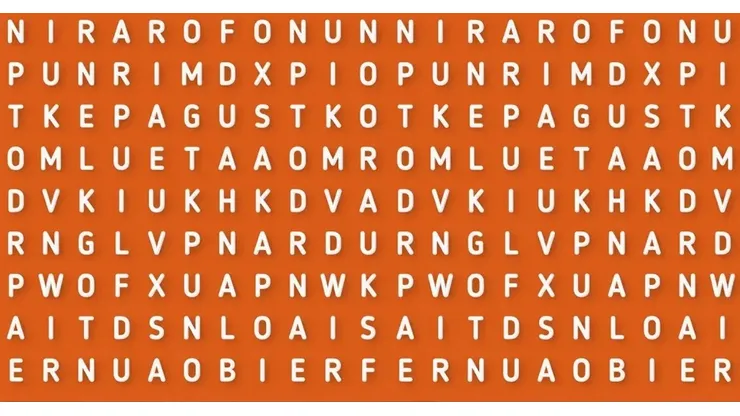 Solo para MENTES PRODIGIO: encuentra la palabra PORTERO en 4 segundos