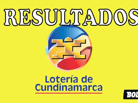 Resultados Lotería de Cundinamarca del lunes 12 de junio 2023