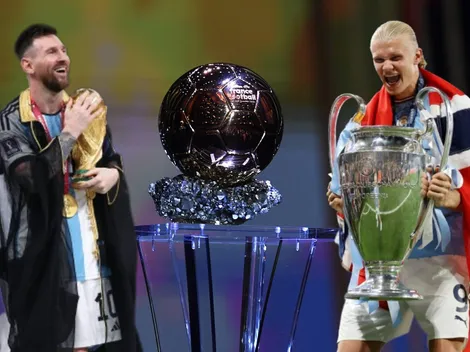 Balón de Oro: Messi mano a mano con Haaland