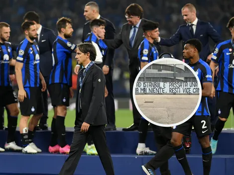 ¡Se burlan de Inter! Los mensajes de los ultras de AC Milan tras la final de la Champions