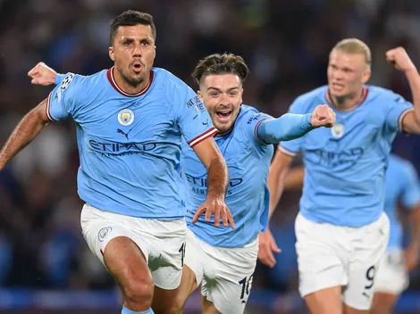 Rodri metió el gol y agradeció el título de Champions League al Kun Agüero