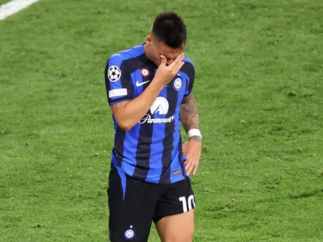 Fuerza, Toro: Las lágrimas de Lautaro Martínez tras perder la final de Champions