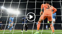 Lukaku y un cabezazo, que pudo ser el empate de Inter.