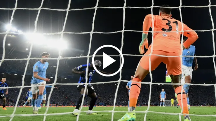 Lukaku y un cabezazo, que pudo ser el empate de Inter.