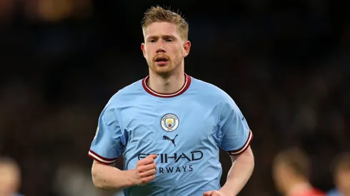 Kevin De Bruyne sufrió una lesión en la final de la Champions League 2023.