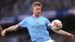 Kevin De Bruyne tuvo que dejar el campo de juego en la final de la Champions League 2023.