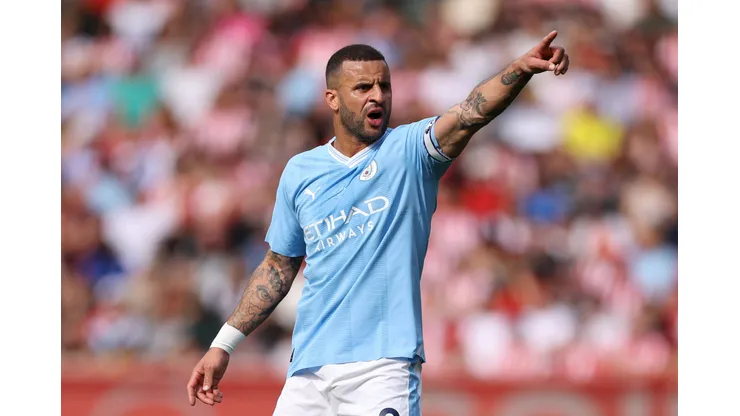 Kyle Walker no será de la partida en Manchester City.
