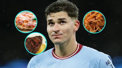 Julián Álvarez reveló cuál es su comida preferida.